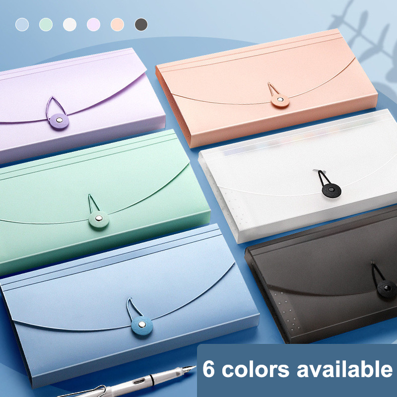 Expandable Accordion File Folder 13 Pockets - ~13 جيبًا، حافظة ملفات قابلة للتوسيع،