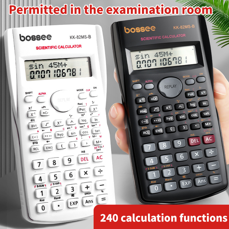Scientific Calculator For Secondary School - آلة حاسبة علمية بـ 240 وظيفة،