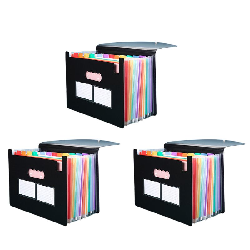 Expandable Accordion File Folder 13 Pockets - مجلد ملفات قابل للتوسيع بـ 13
