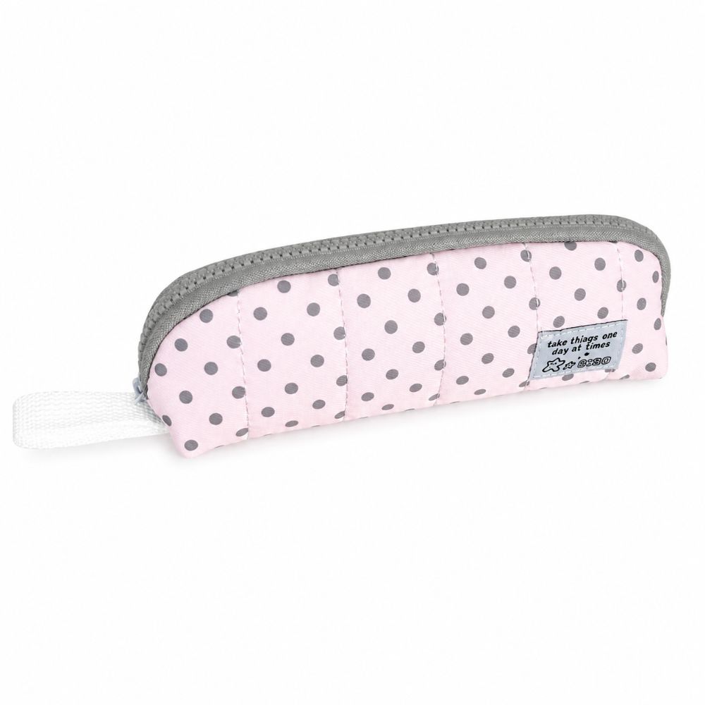 حافظة أقلام بتصميم منقط أنيق،  - مراجعة Aesthetic Large Pencil Case Pouch وسعره