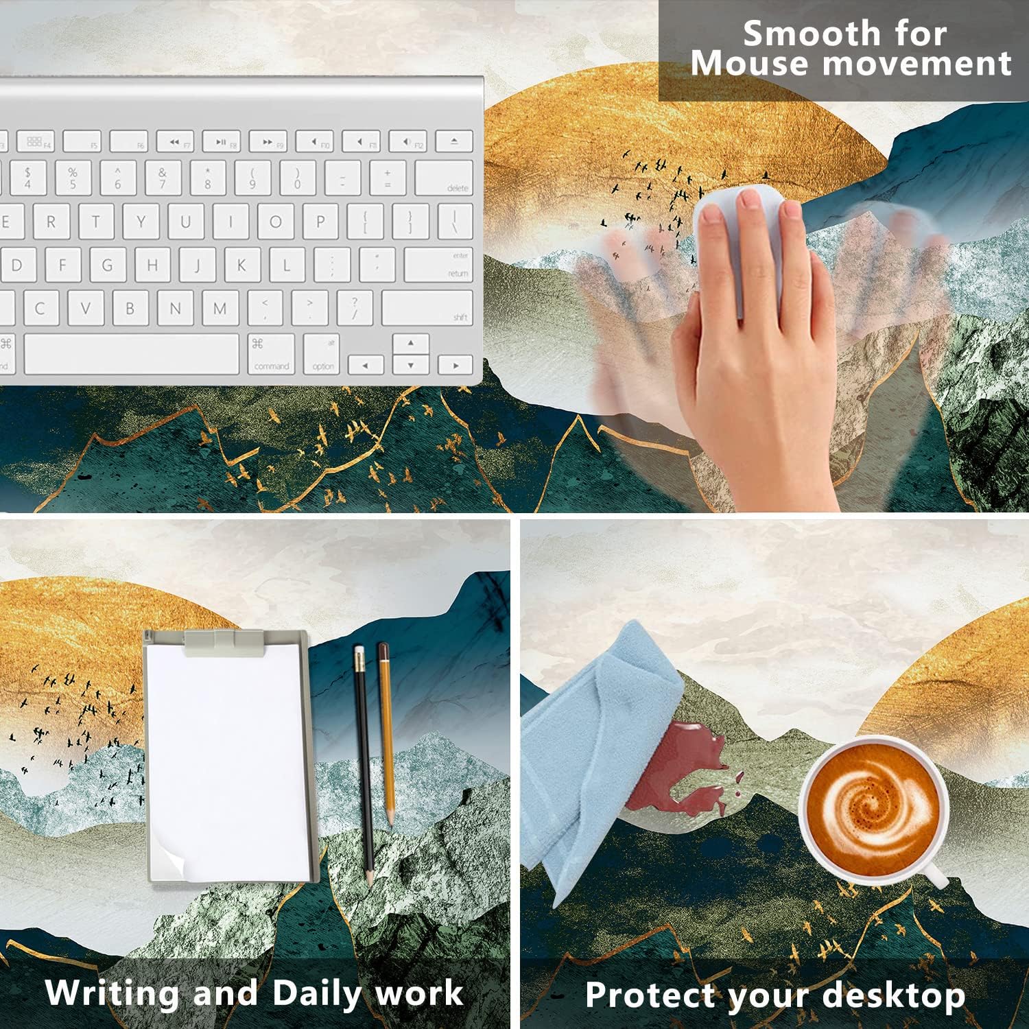 لوحة ماوس مخصصة بصورة شخصية -  - مراجعة Desk Accessories وسعره