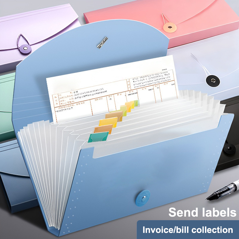 ~13 جيبًا، حافظة ملفات قابلة ل - مراجعة Expandable Accordion File Folder 13 Pockets وسعره