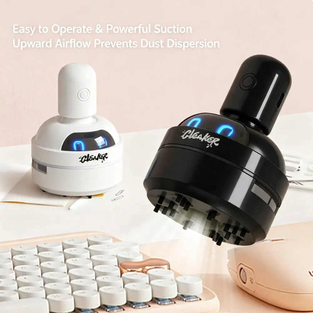 مكنسة كهربائية صغيرة قابلة لإع - مراجعة Mini Desktop Vacuum Cleaner For Eraser Dust وسعره