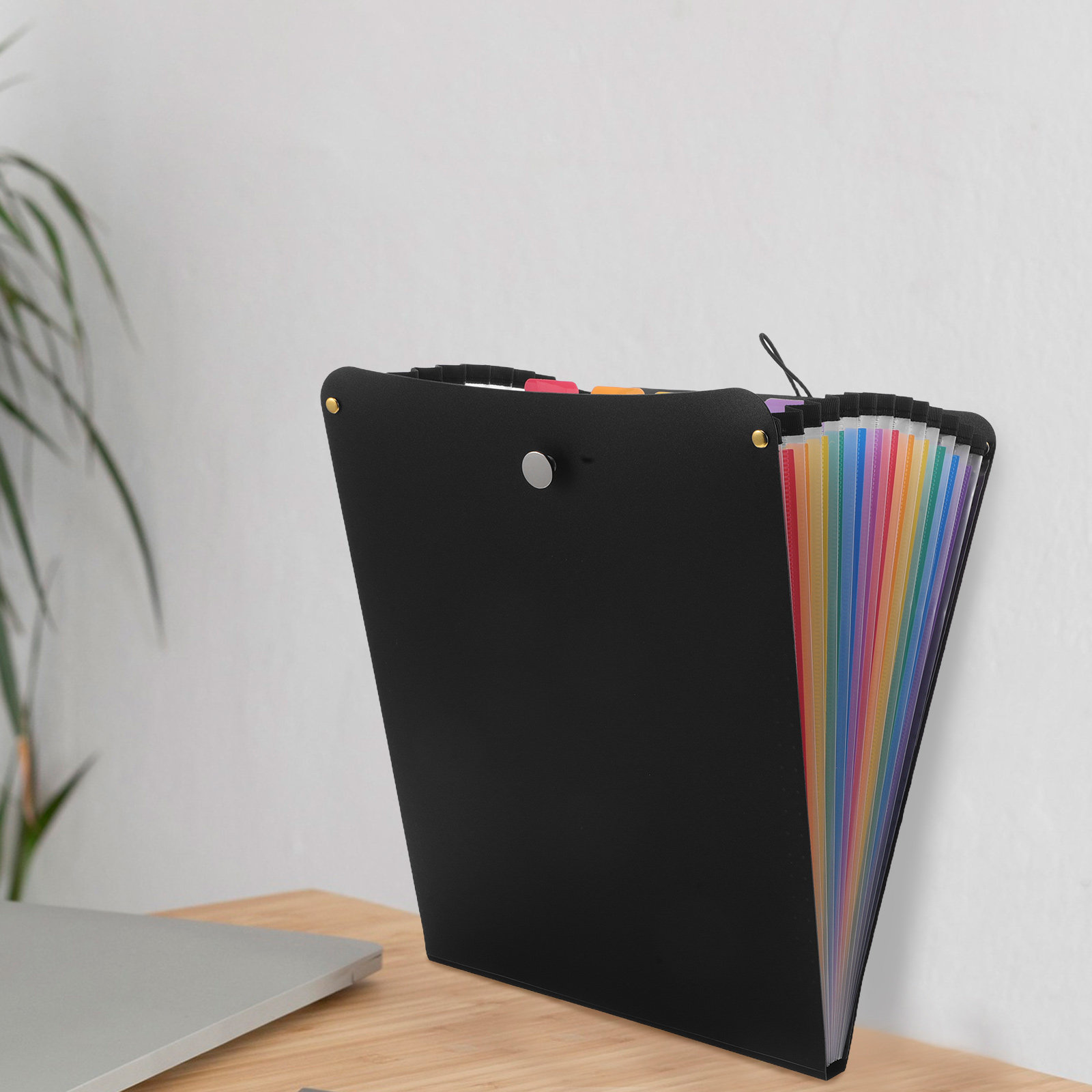 منظم ملفات أكورديون A4 بـ 13 ج - مراجعة Expandable Accordion File Folder 13 Pockets وسعره