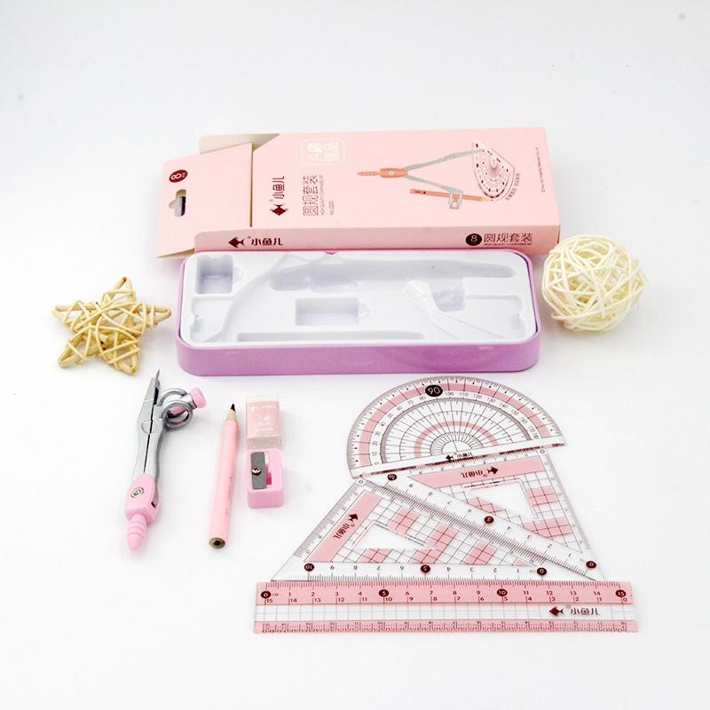 مجموعة أدوات رسم هندسية تتكون  - مراجعة Math Geometry Set With Compass وسعره