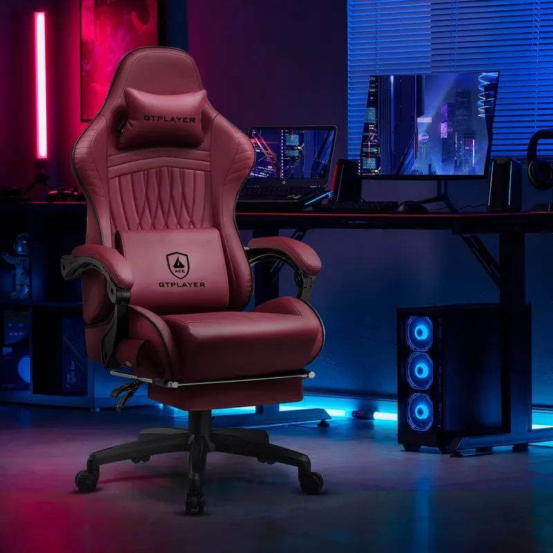 كرسي ألعاب GTPLAYER مزود بمكبر - مراجعة Office Furniture وسعره