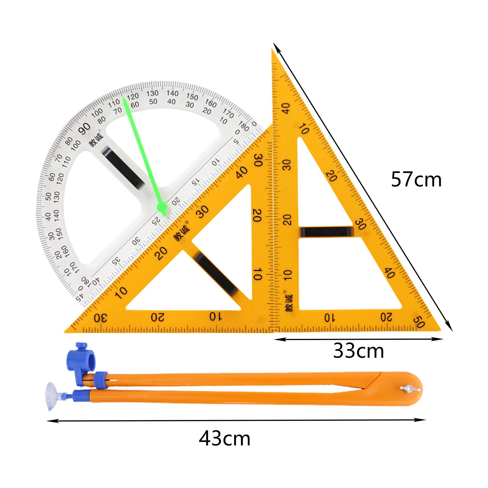 مجموعة أدوات هندسية للرسم على  - مراجعة Math Geometry Set With Compass وسعره