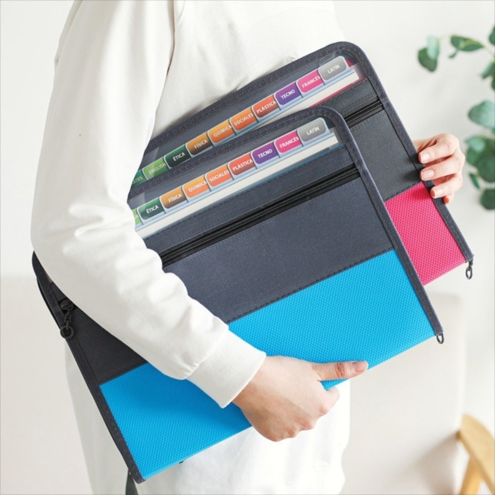 حافظة ملفات قابلة للتوسيع بـ 1 - مراجعة Expandable Accordion File Folder 13 Pockets وسعره